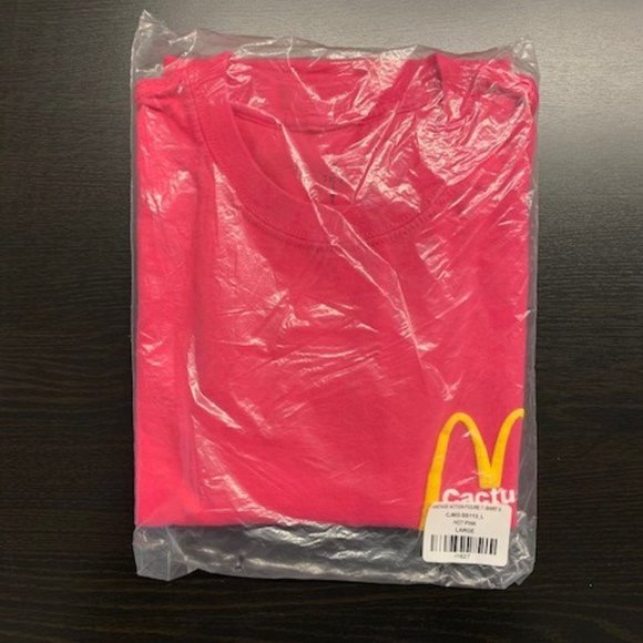 Travis Scott / McDonalds Cactus Jack Shirt, L, NWT - Picture 4 of 6
